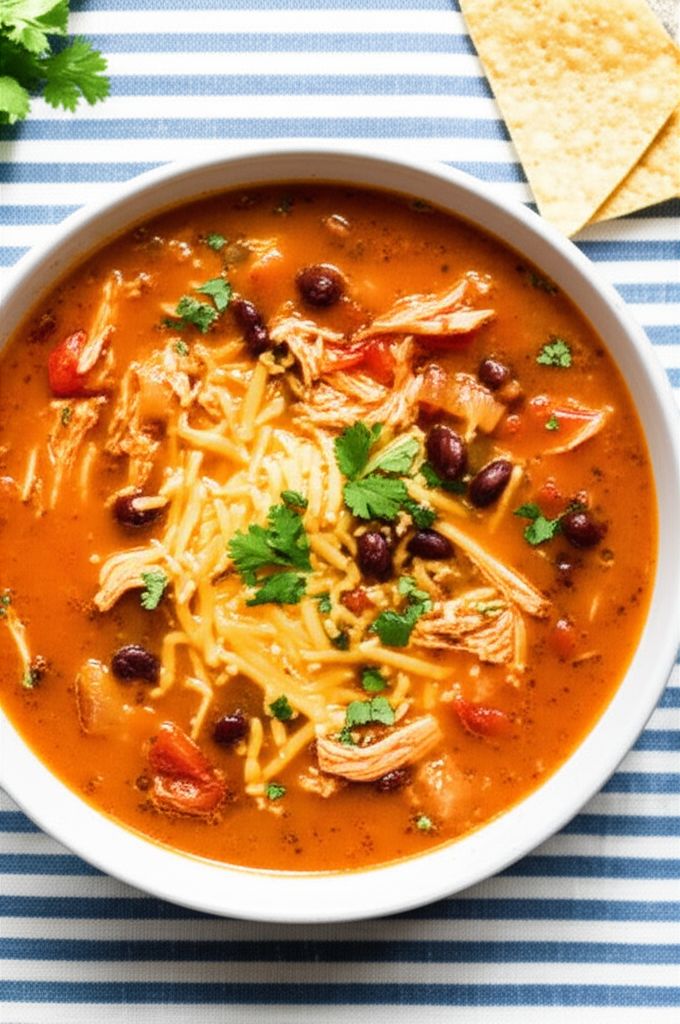 Homemade Chicken Tortilla Soup