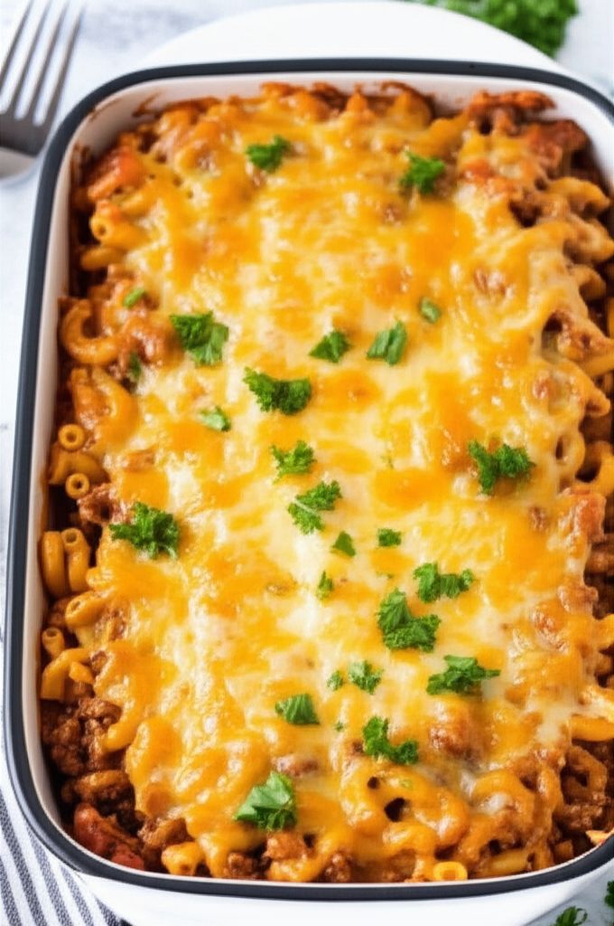 Homestyle Beef, Macaroni and Cheese