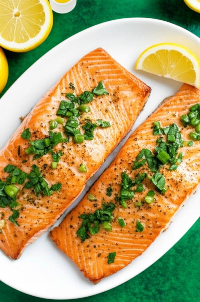 Lemon Herb Grilled Salmon