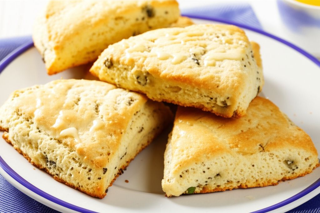 Lemon Poppyseed Scones