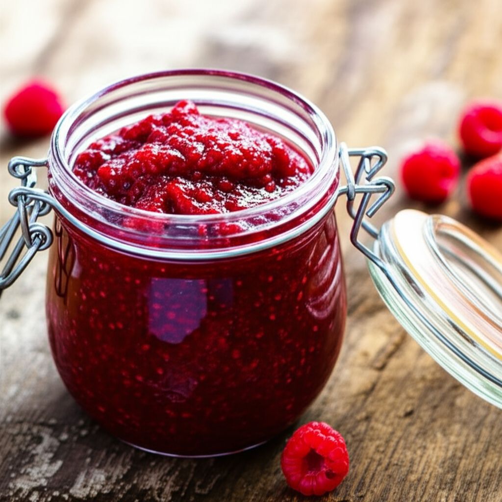 No-Sugar Raspberry Jam
