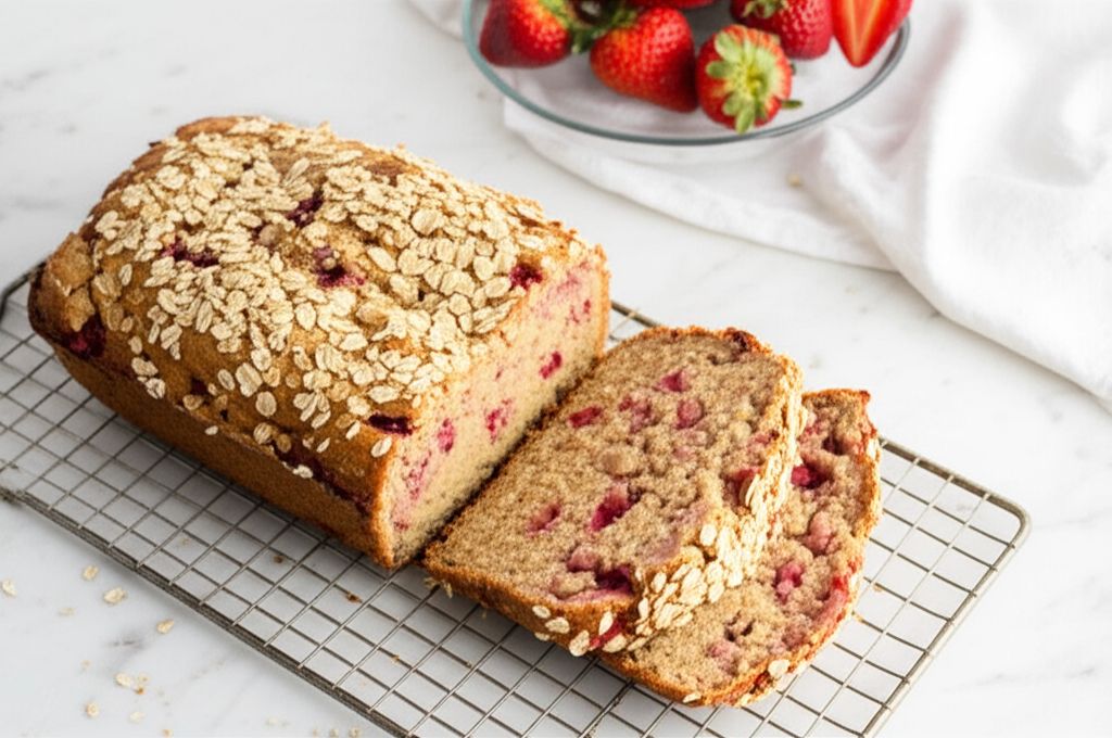 Oatmeal Strawberry Bread