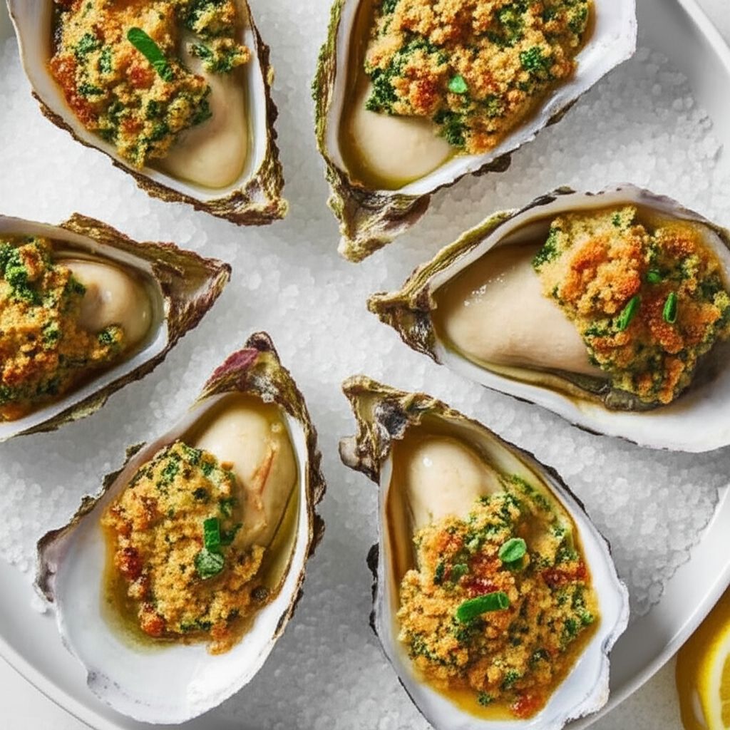 Oysters Rockefeller