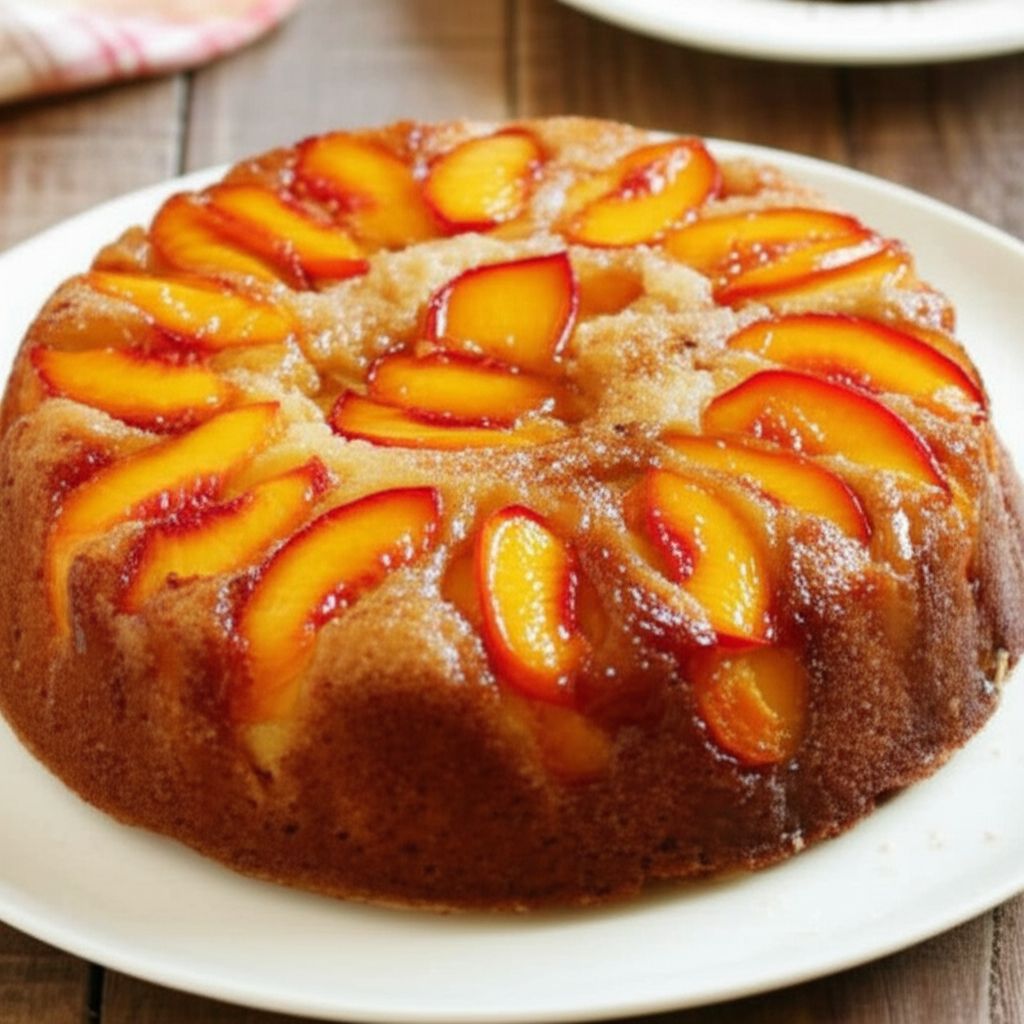 Peach Upside-Down Cake III