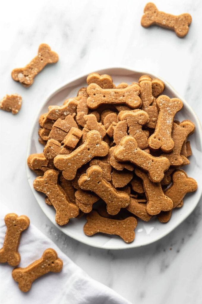 Peanut Butter and Carrot Dog Treats