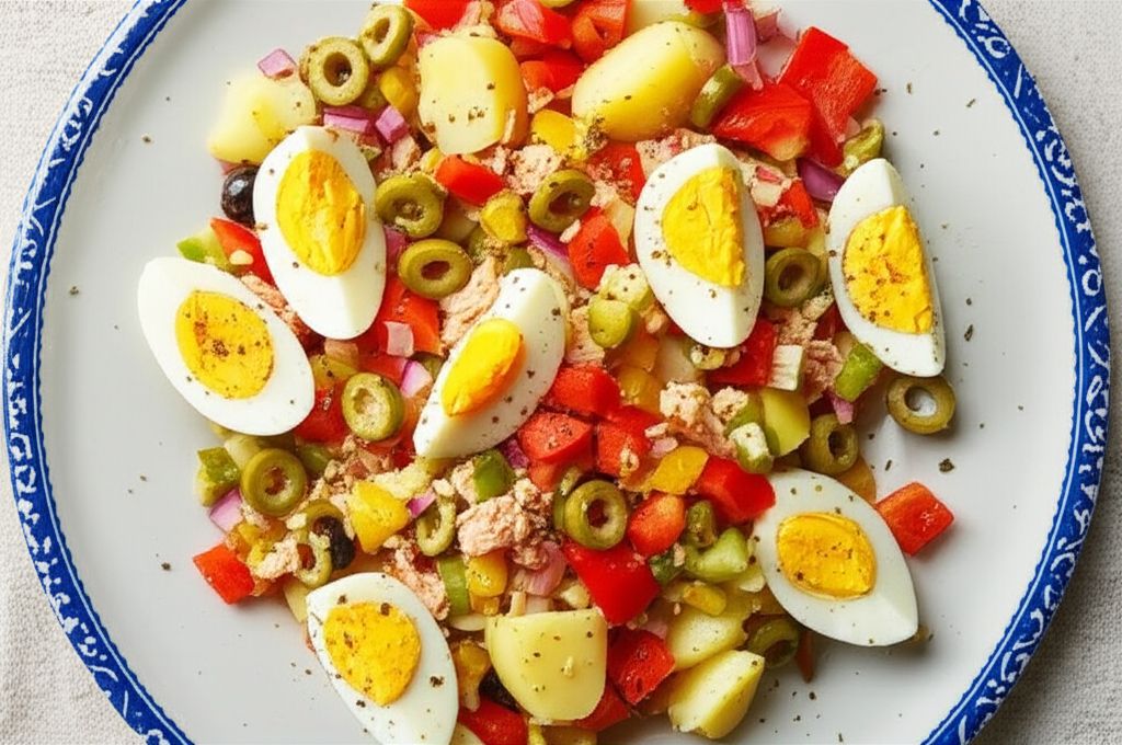 Pipirrana (Spanish Potato Salad)