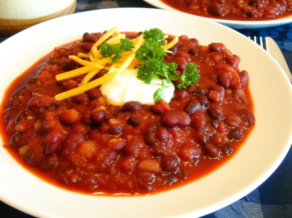 Pub-Style Vegetarian Chili