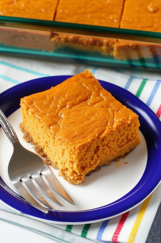 Pumpkin Cheesecake Squares