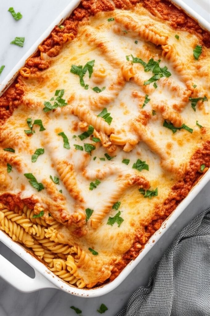 RAGÚ No Boiling Beefy Baked Ziti