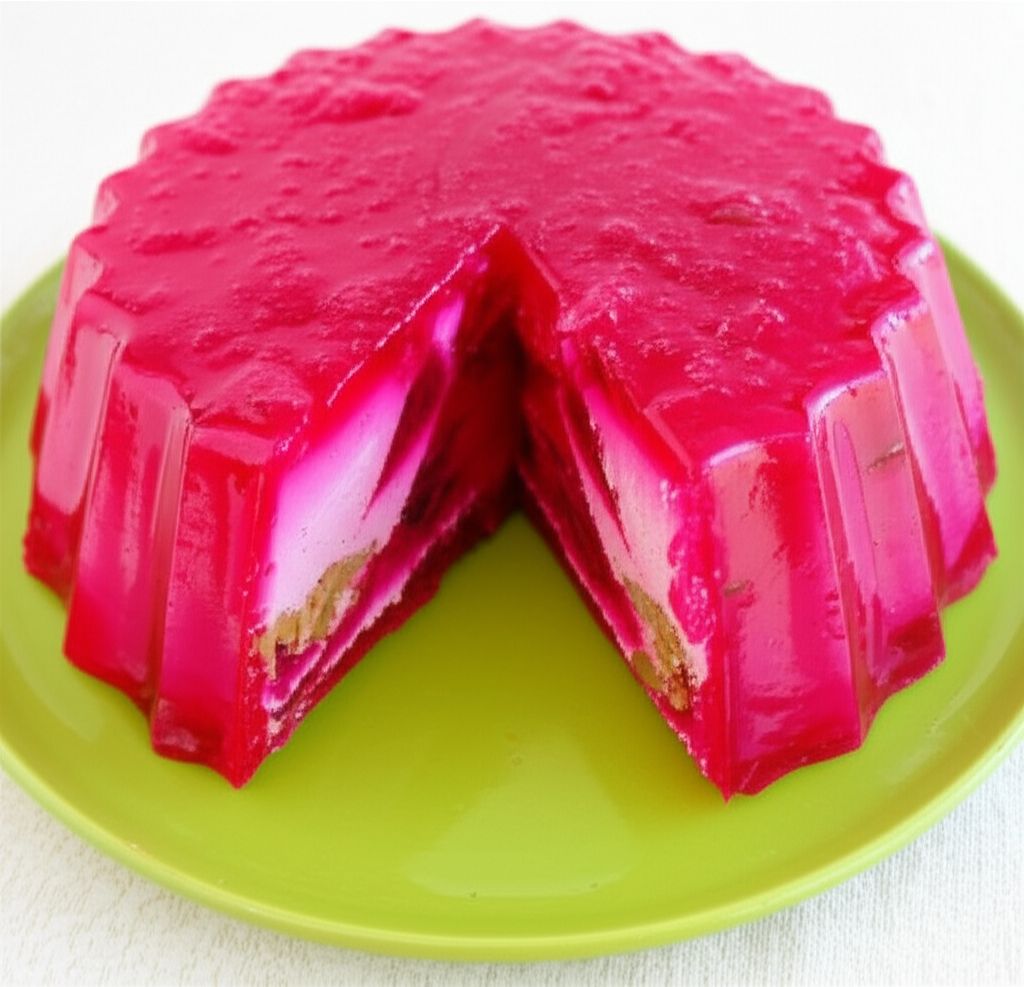 Rhubarb Gelatin Salad