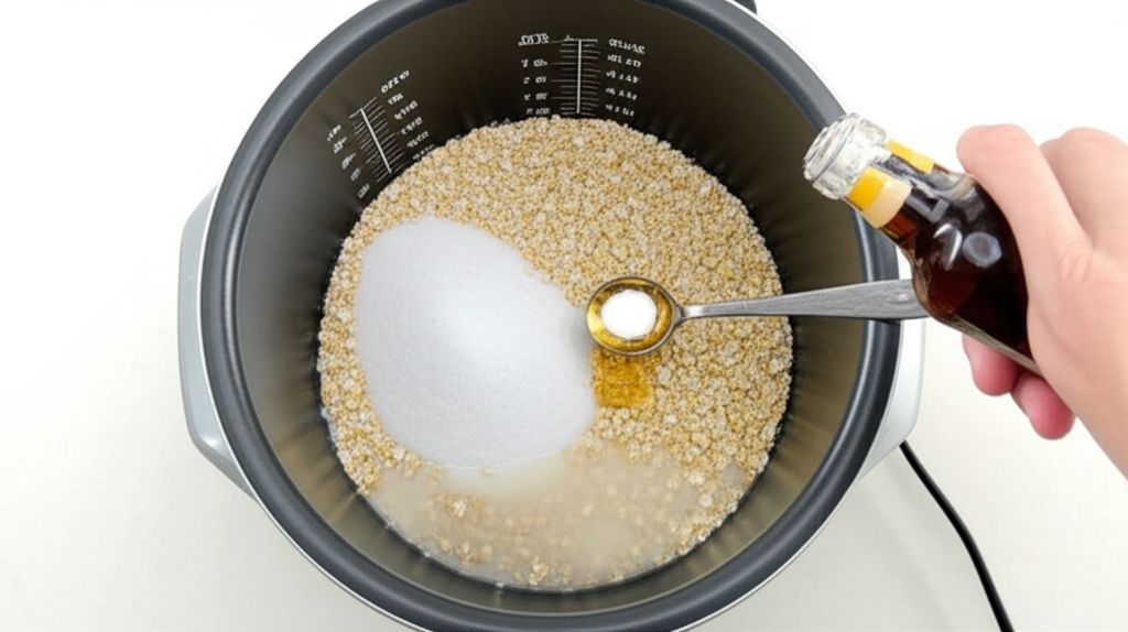 Rice Cooker Oats