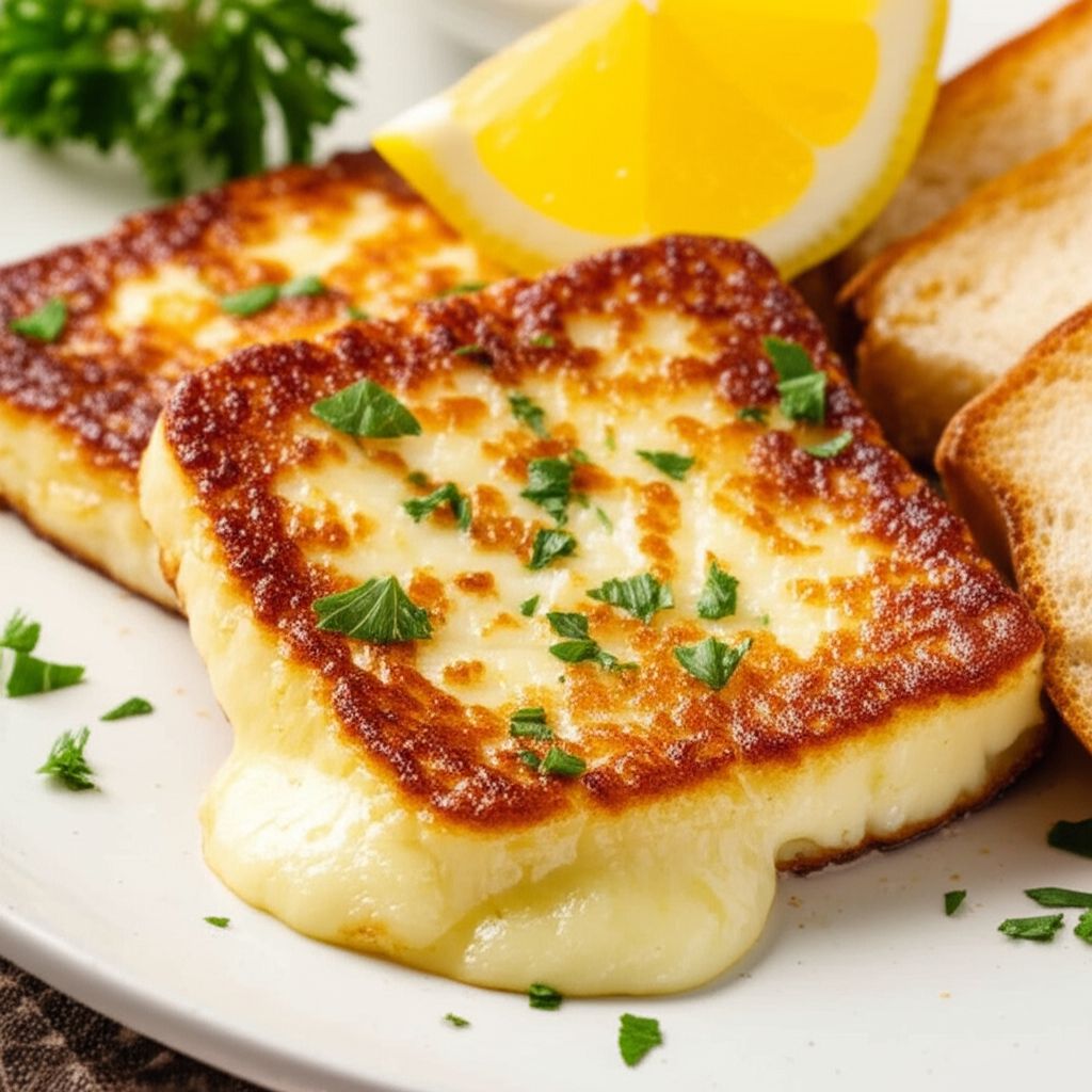 Saganaki (Flaming Greek Cheese)