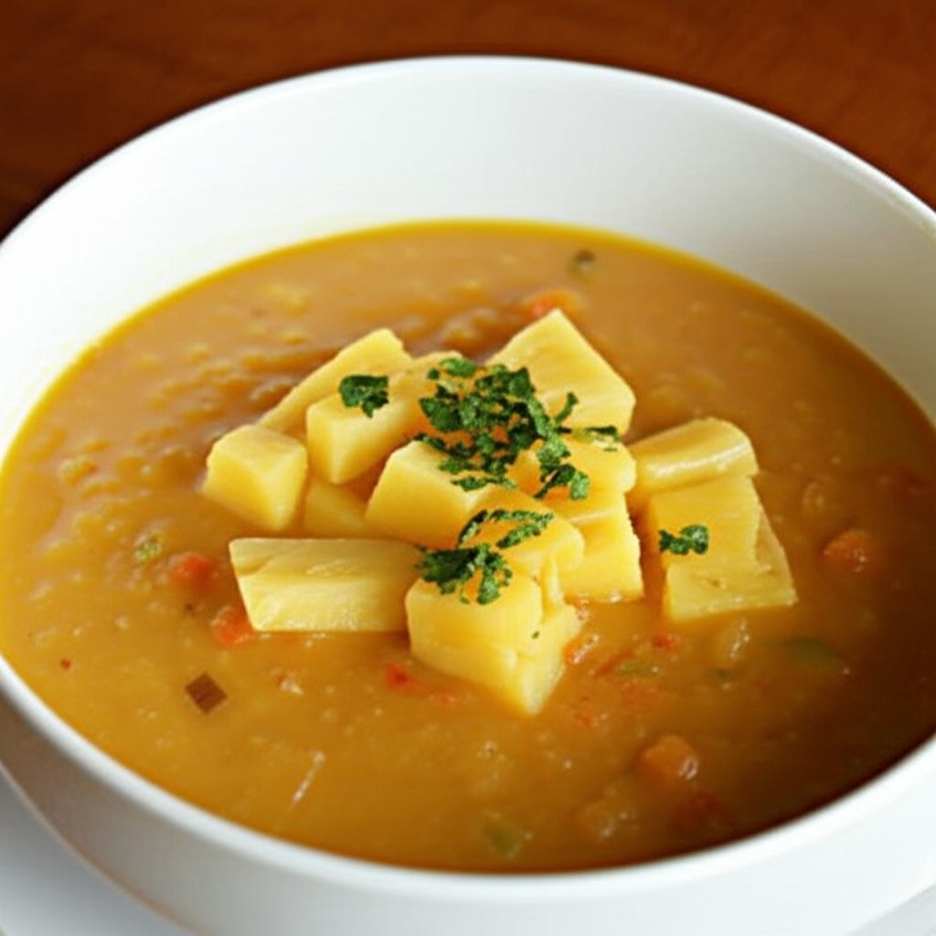 Saharan West African Peanut and Pineapple Soup