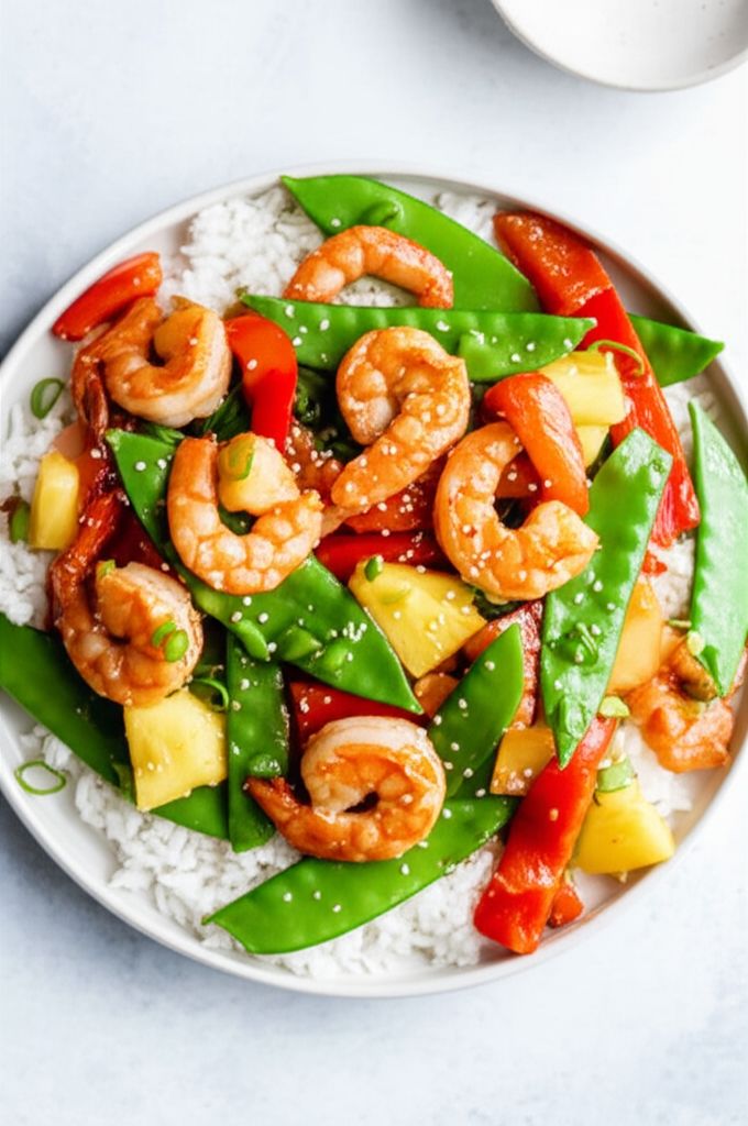 Shrimp and Pineapple Stir-Fry