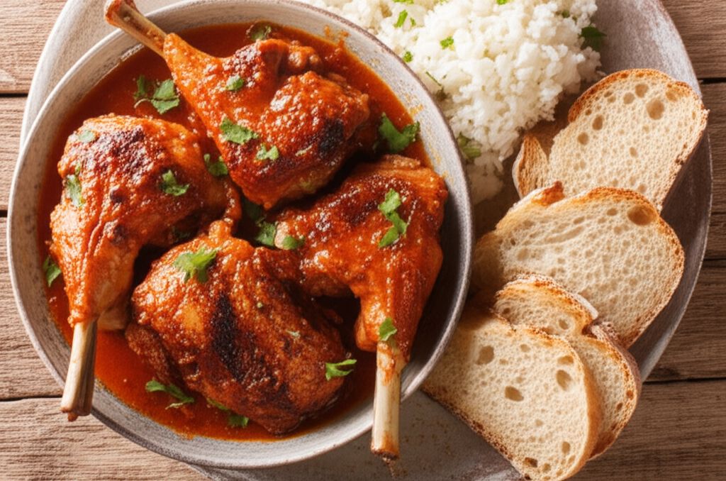 Slow Roasted Rabbit