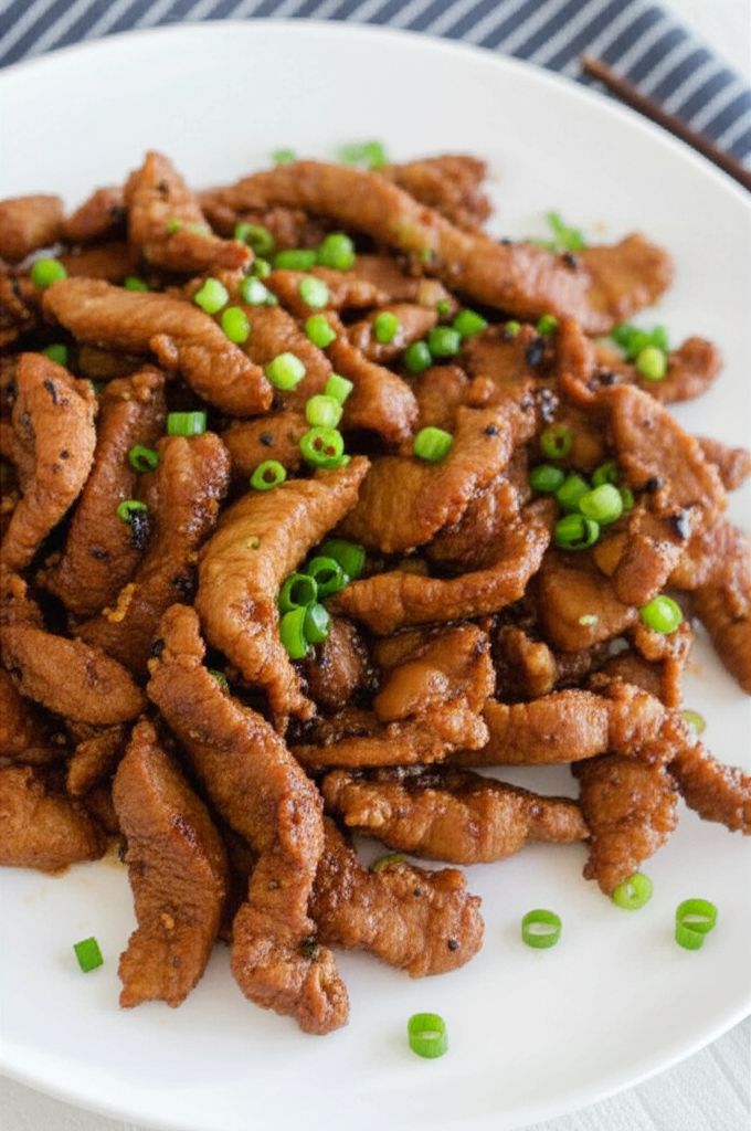 Stir-Fry Pork with Ginger