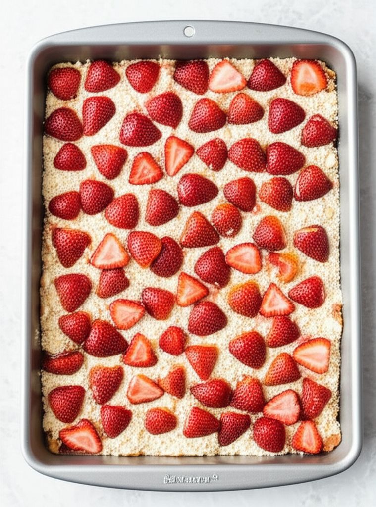 Strawberry Crumble Bars