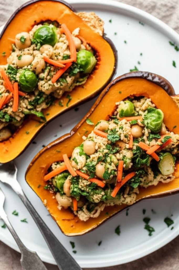 Stuffed Butternut Squash