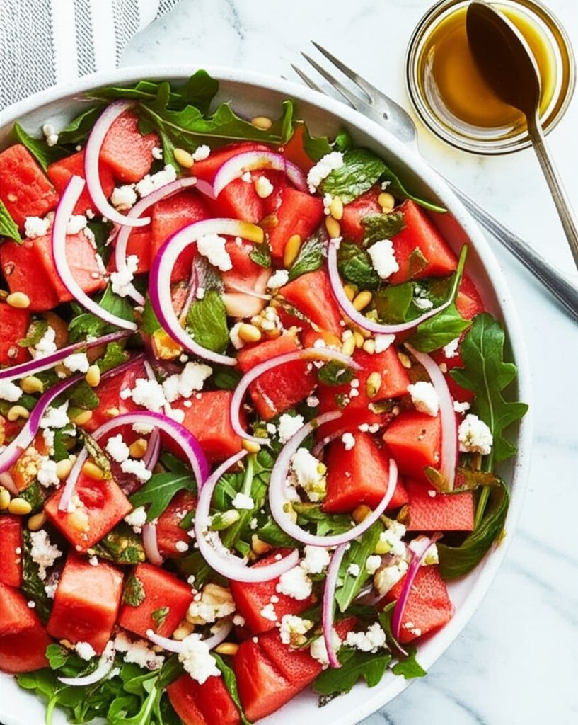 Tisa's Big Top Watermelon Salad
