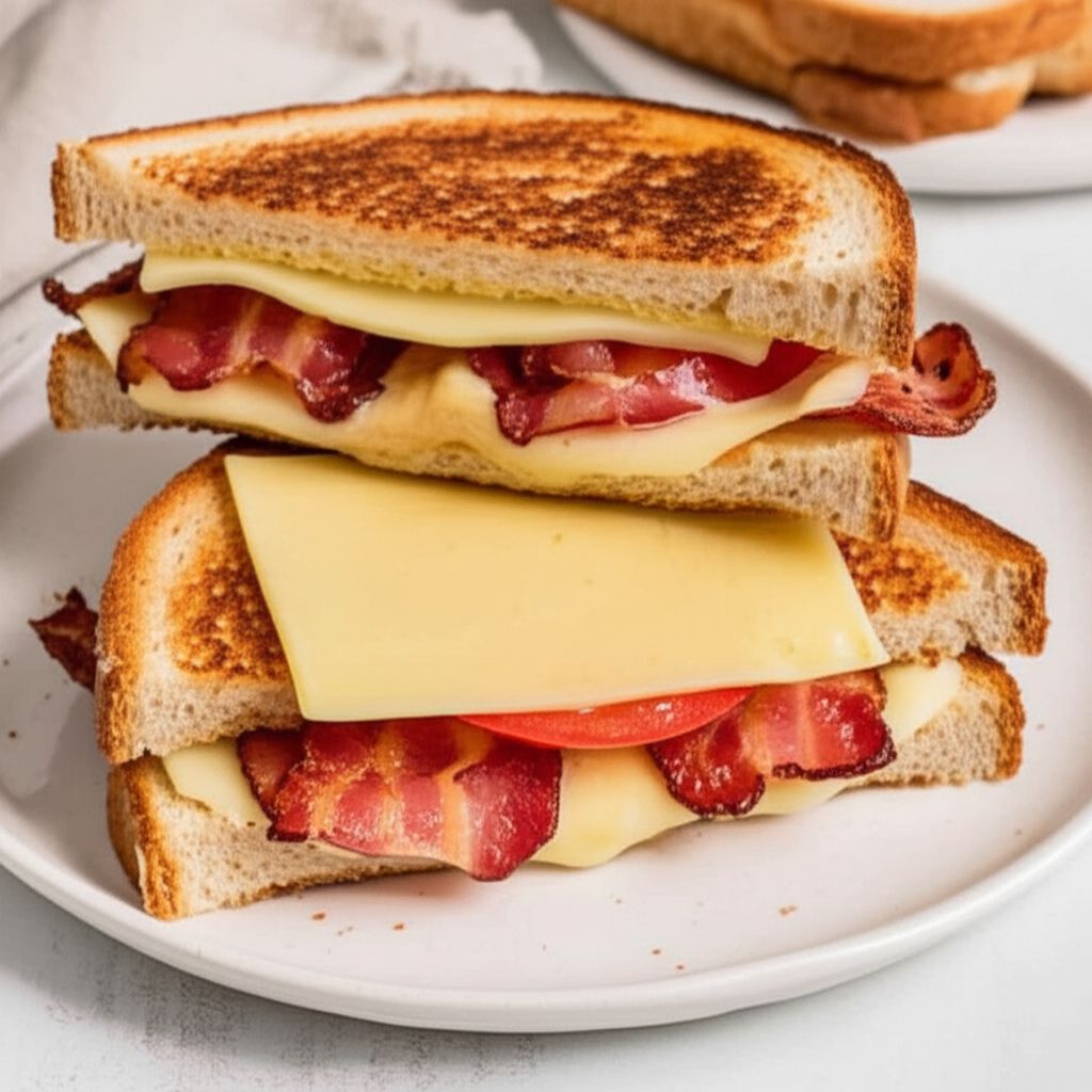 Tomato Bacon Grilled Cheese
