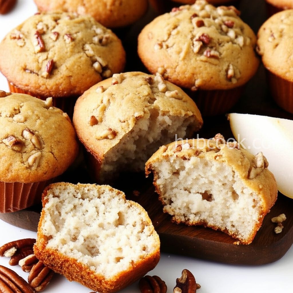Vanilla Pear Muffins