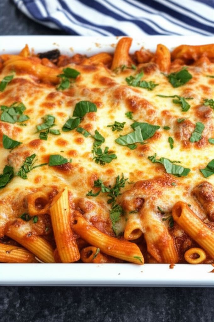 Vegetarian Baked Pasta