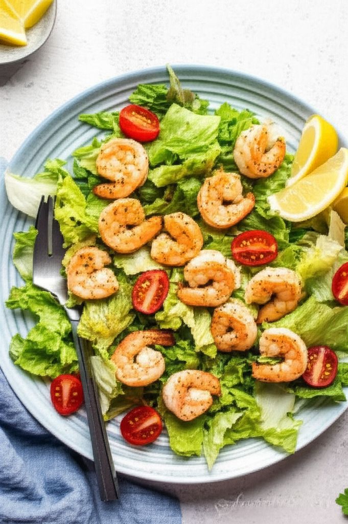 Warm Shrimp Salad