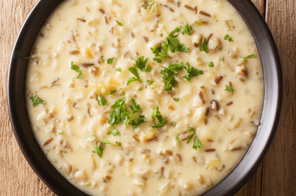Wild Rice Cheese Soup
