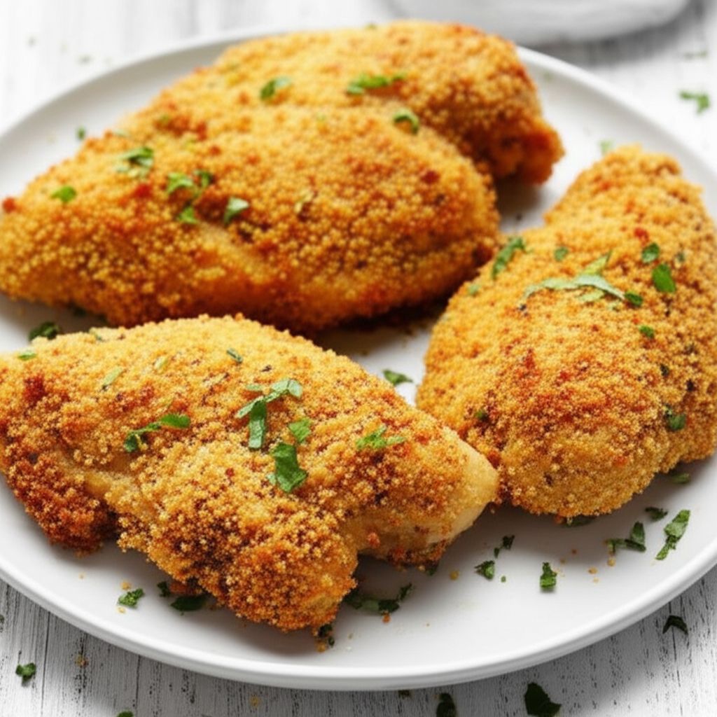 Amy's Garlic Egg Chicken