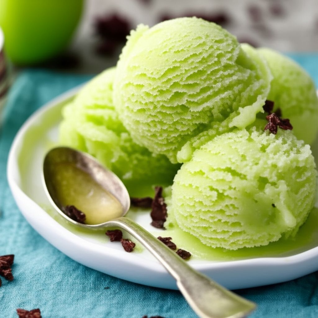 Apple and Honey Sorbet