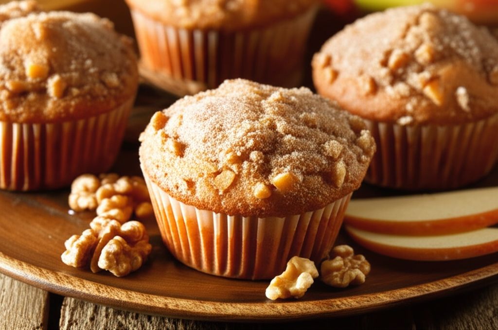Apple Nut Muffins
