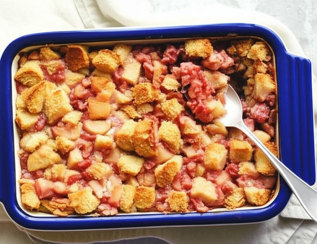 Apple-Rhubarb Dessert