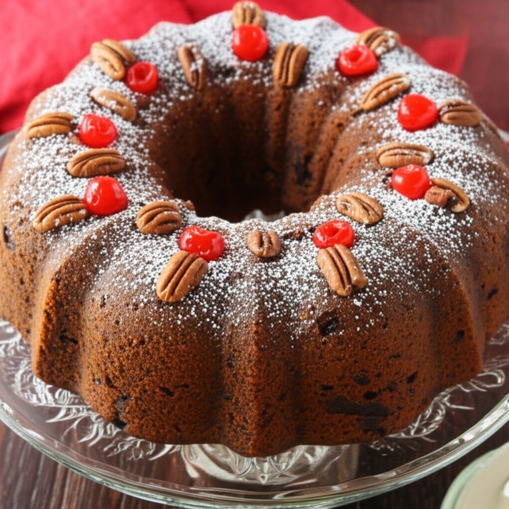 Applesauce Fruitcake