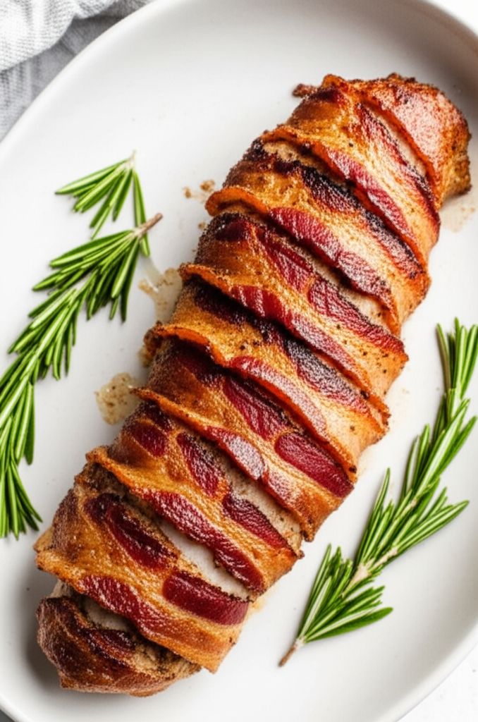 Bacon-Wrapped Pork Tenderloin