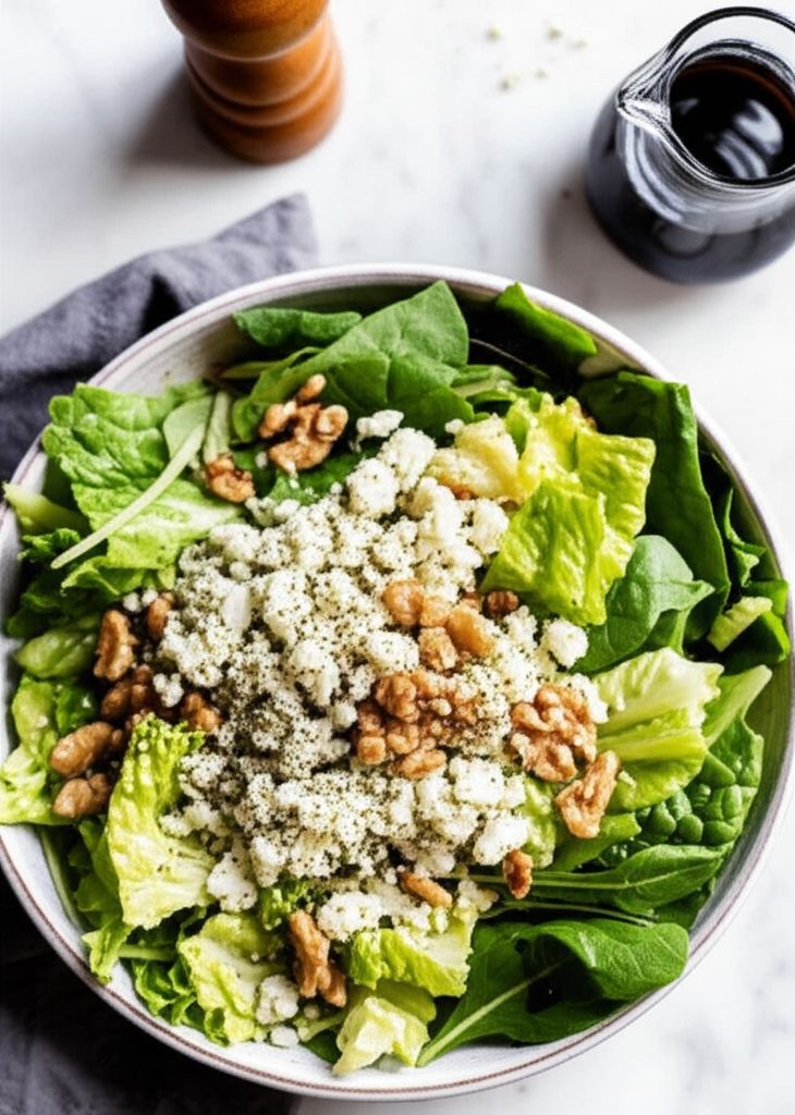 Balsamic Bleu Cheese Salad