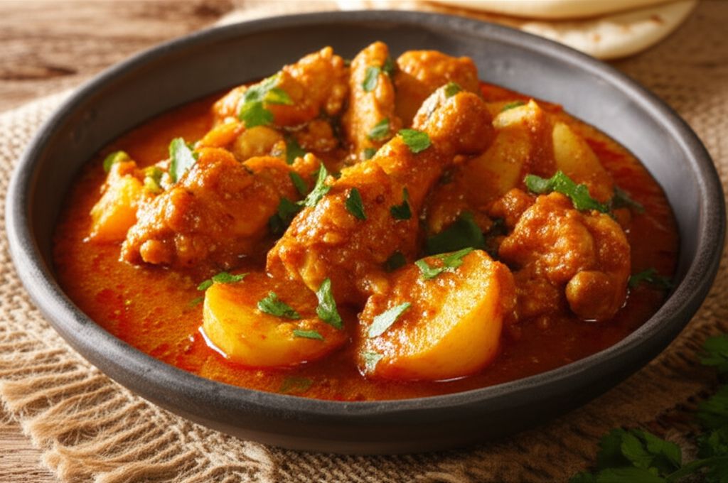 Bengali Chicken Curry with Potatoes