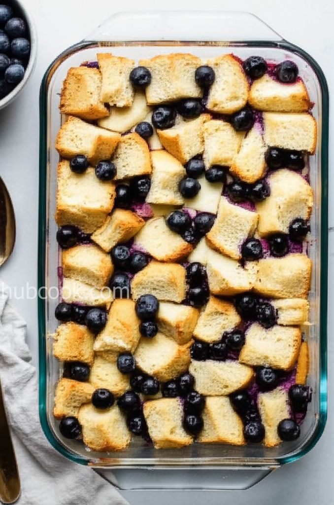 Blueberry French Toast Casserole