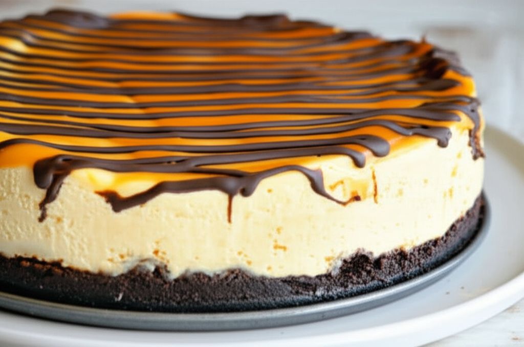 Brownie Caramel Cheesecake