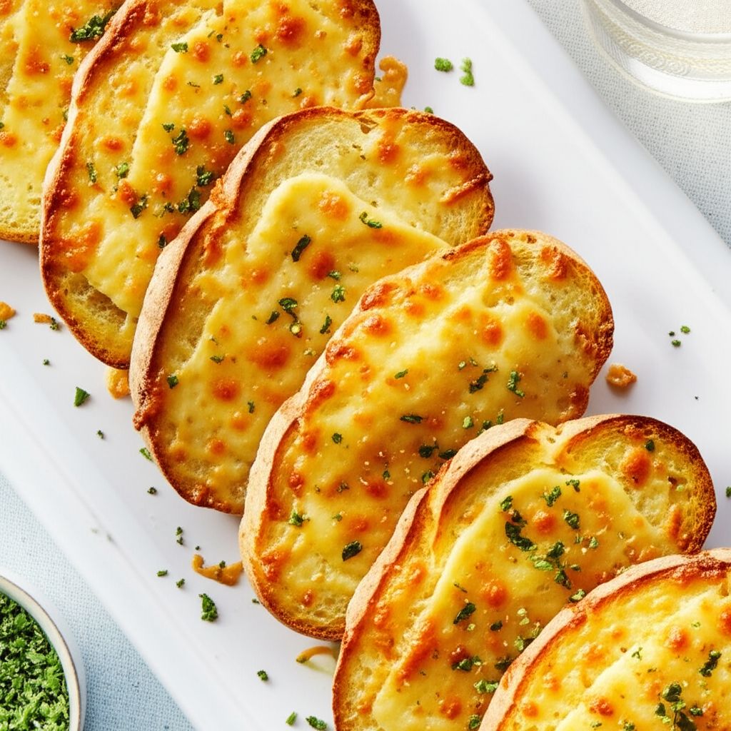 Cheese Onion Garlic Bread