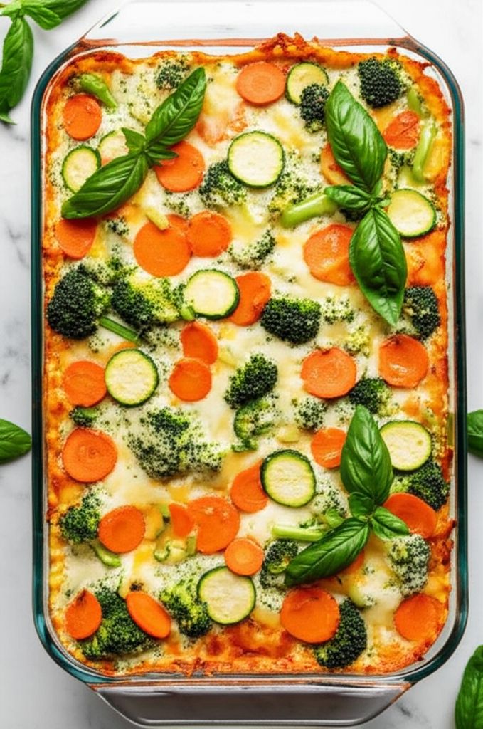 Cheesy Vegetable Lasagna