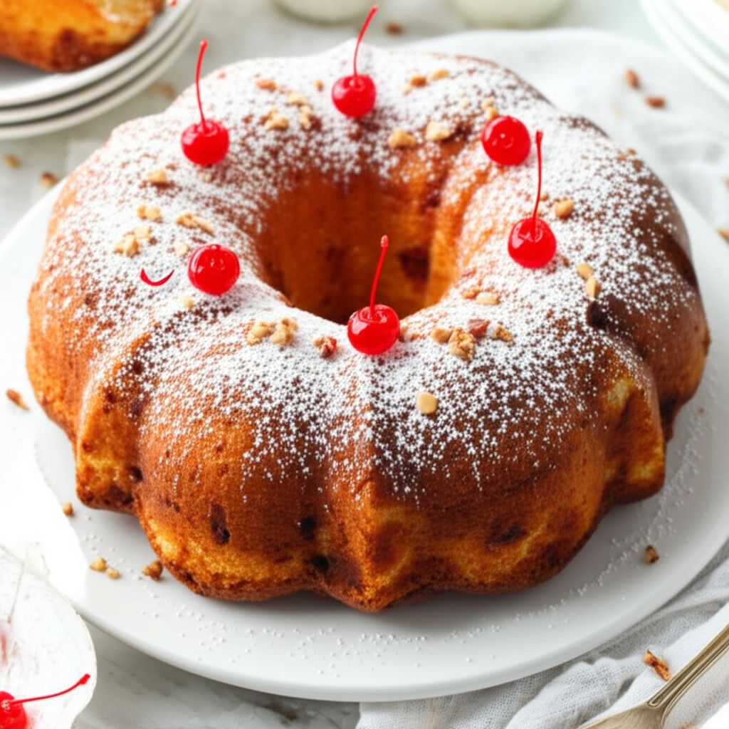 Cherry Cream Cheese Cake