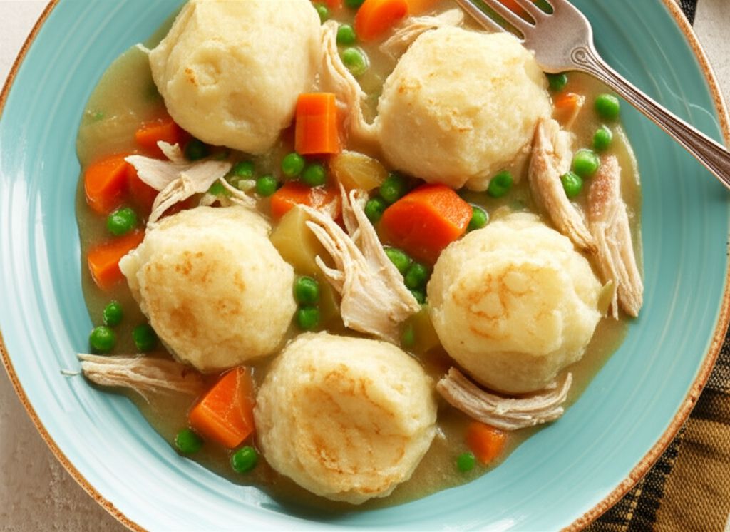 Chicken and Dumplings with Vegetables