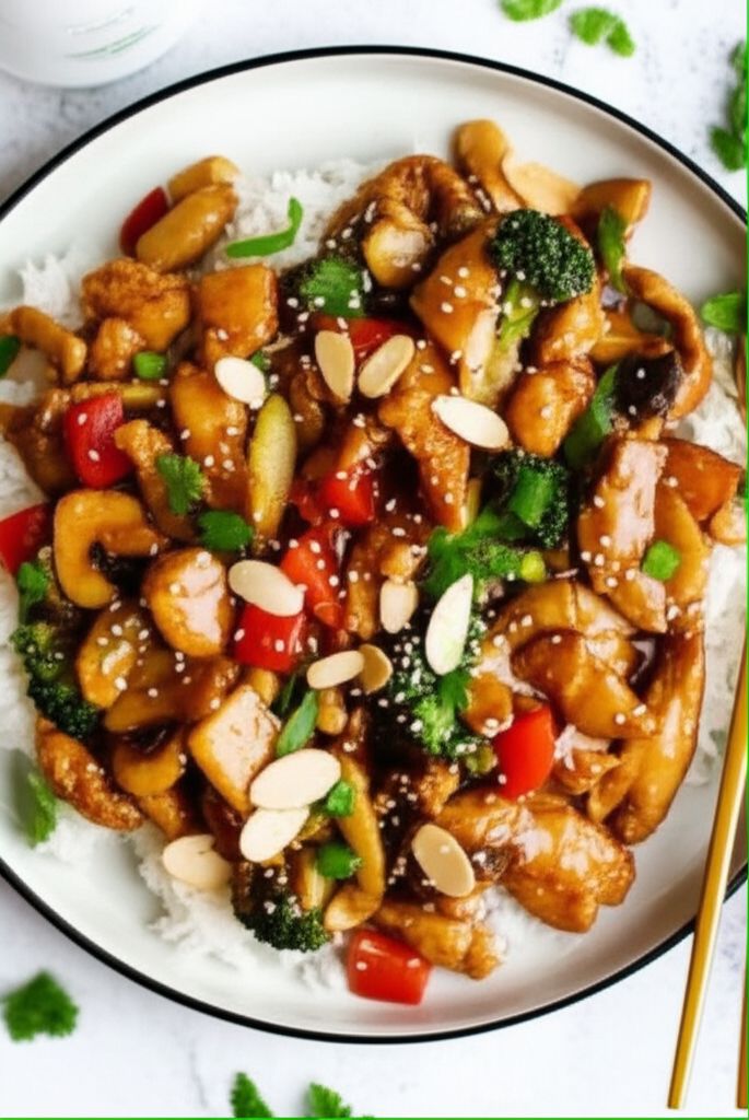 Chinese Almond Chicken