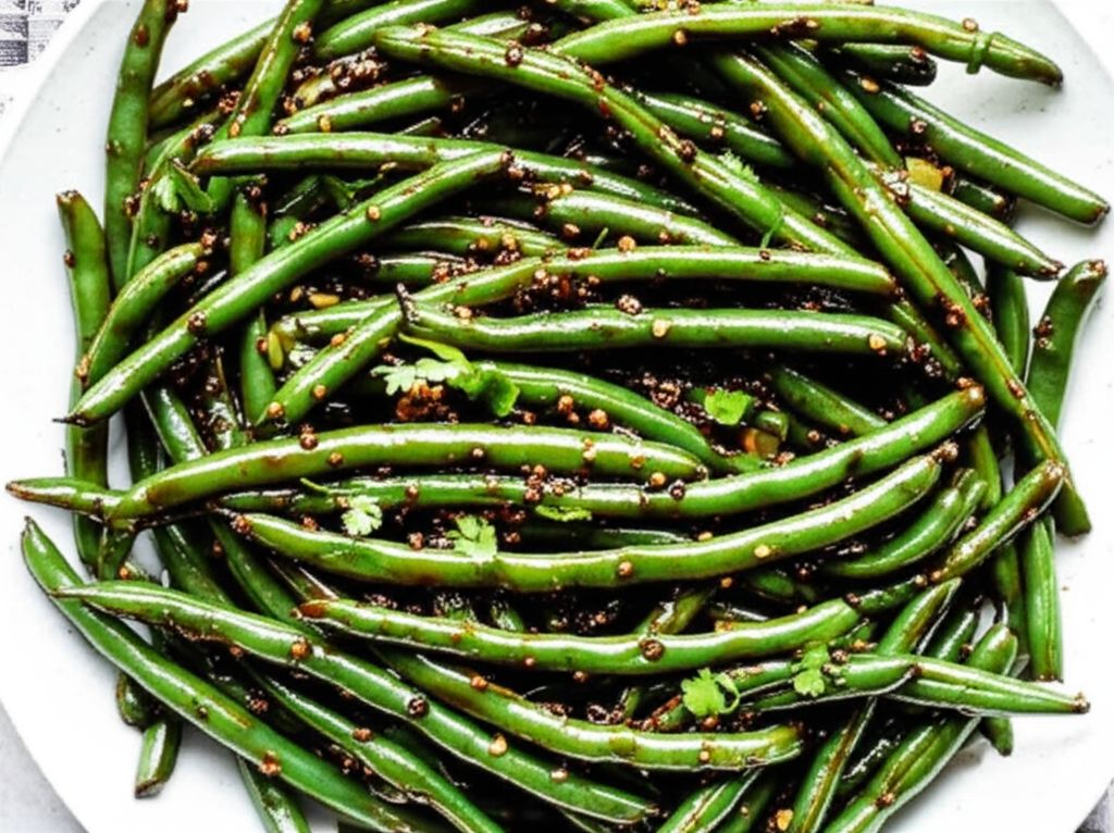 Chinese Green Bean Stir-Fry