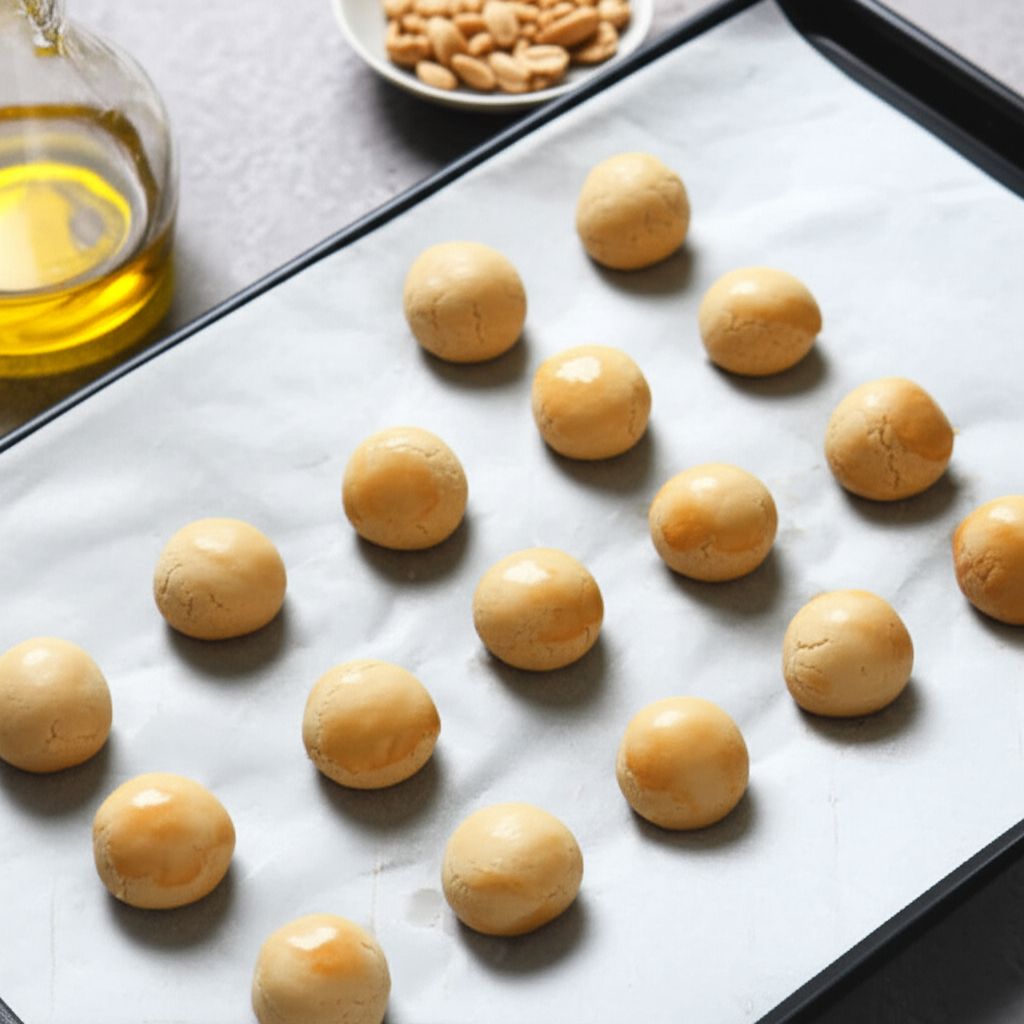 Chinese-Style Peanut Cookie