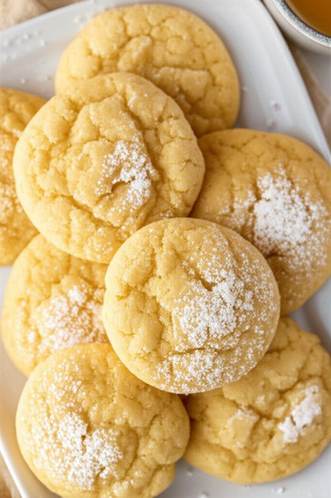Citrus Egg Yolk Cookies