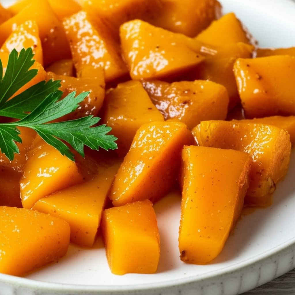 Citrus Glazed Banana Squash