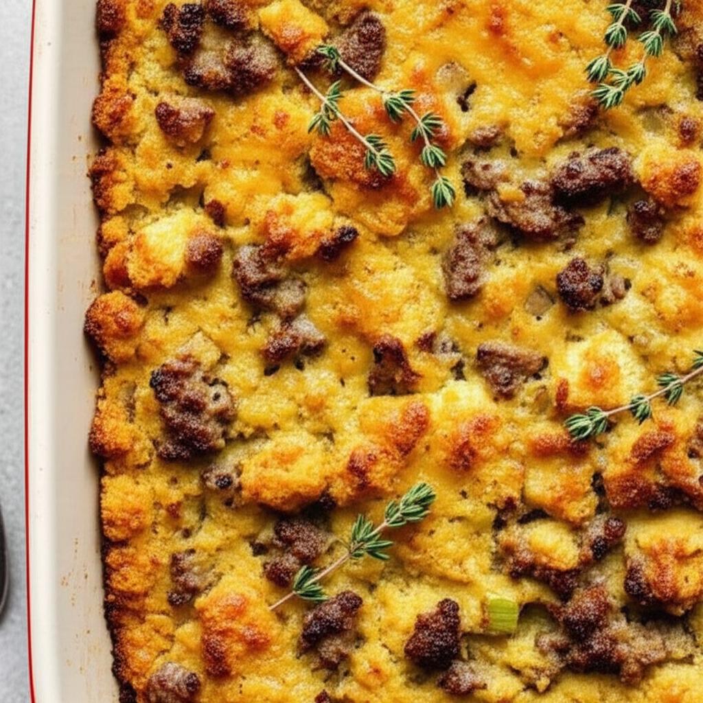 Cornbread and Sausage Stuffing
