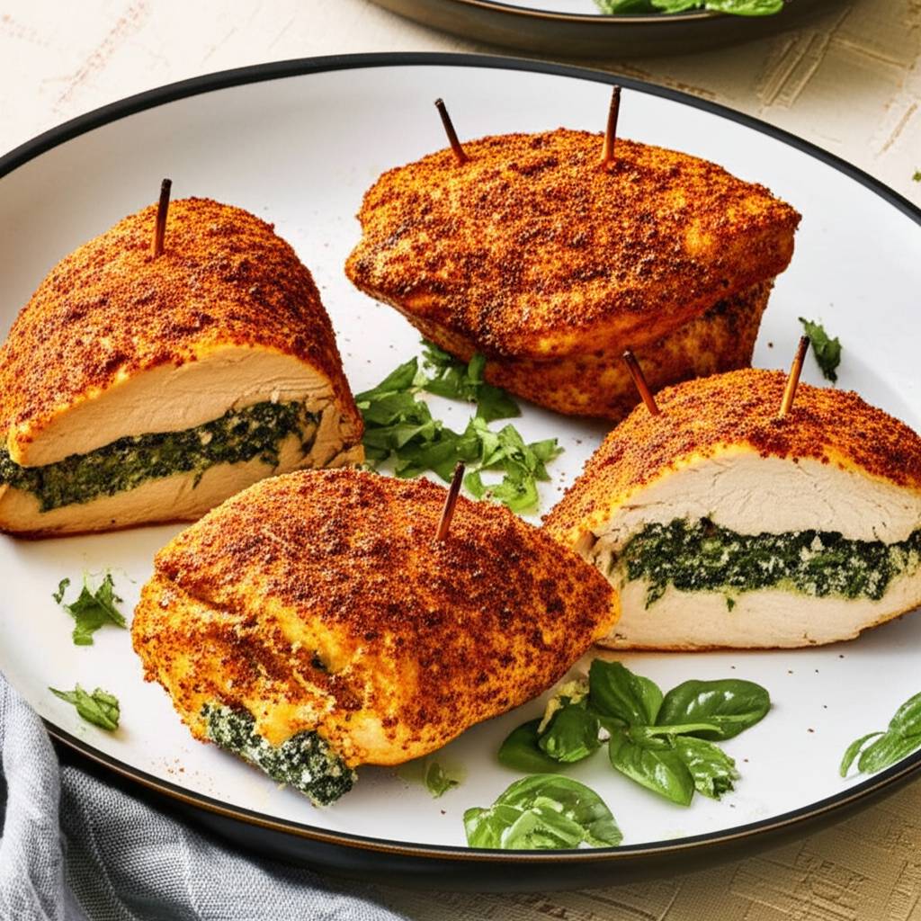 Cottage Cheese Spinach Chicken