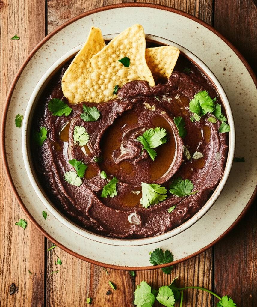 Creamy Black Bean Dip